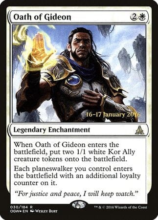 Oath of Gideon [Oath of the Gatewatch Promos] MTG Single Magic: The Gathering  | Multizone: Comics And Games