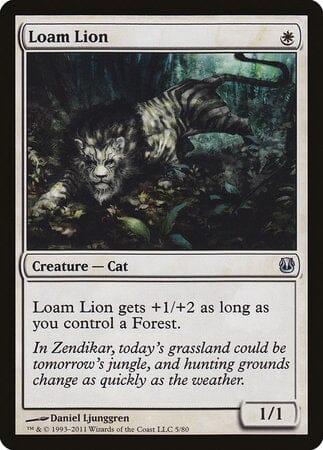 Loam Lion [Duel Decks: Ajani vs. Nicol Bolas] MTG Single Magic: The Gathering  | Multizone: Comics And Games