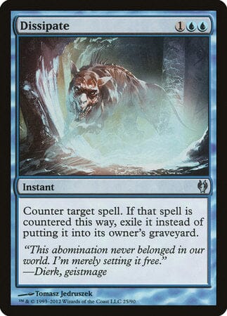 Dissipate [Duel Decks: Izzet vs. Golgari] MTG Single Magic: The Gathering  | Multizone: Comics And Games