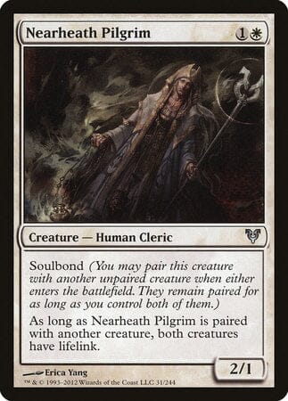 Nearheath Pilgrim [Avacyn Restored] MTG Single Magic: The Gathering  | Multizone: Comics And Games