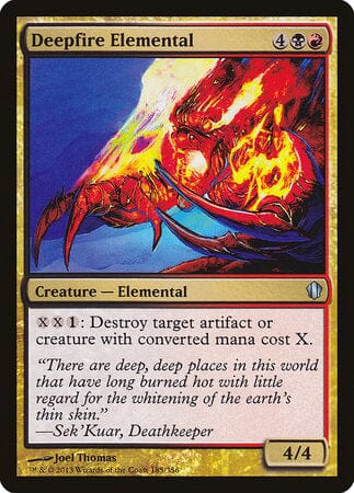 Deepfire Elemental [Commander 2013] MTG Single Magic: The Gathering  | Multizone: Comics And Games