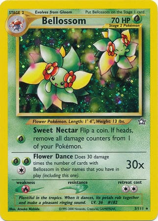 Bellossom (3/111) [Neo Genesis Unlimited] Pokemon Single Pokémon  | Multizone: Comics And Games