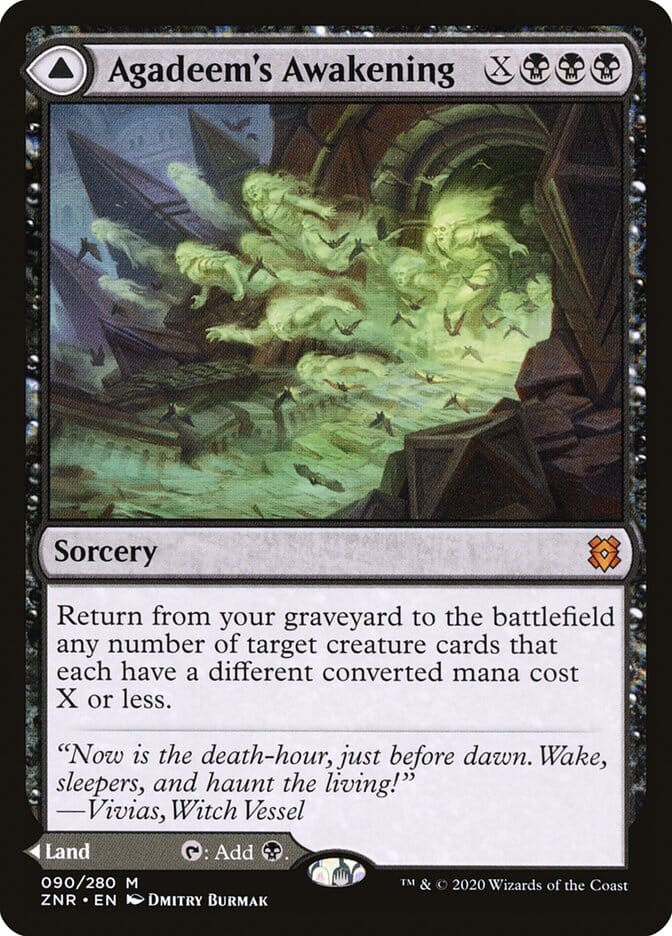 Agadeem's Awakening // Agadeem, the Undercrypt [Zendikar Rising] MTG Single Magic: The Gathering  | Multizone: Comics And Games