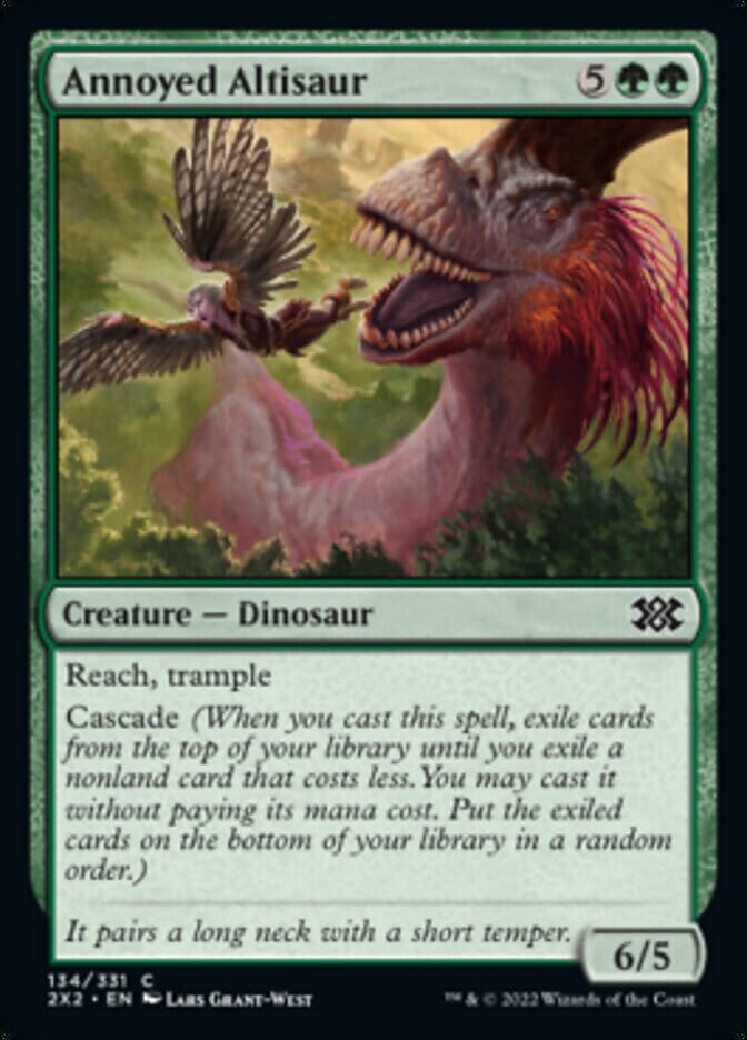 Annoyed Altisaur [Double Masters 2022] MTG Single Magic: The Gathering  | Multizone: Comics And Games