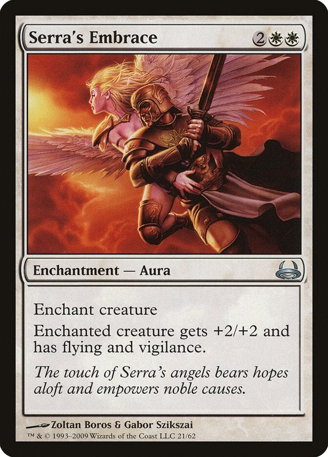 Serra's Embrace [Duel Decks: Divine vs. Demonic] MTG Single Magic: The Gathering  | Multizone: Comics And Games