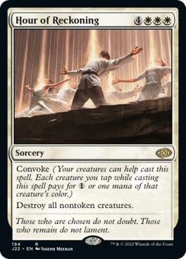 Hour of Reckoning [Jumpstart 2022] MTG Single Magic: The Gathering  | Multizone: Comics And Games
