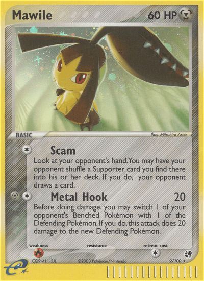 Mawile (9/100) [EX: Sandstorm] Pokemon Single Pokémon  | Multizone: Comics And Games
