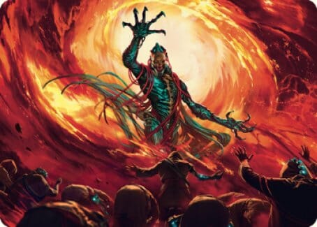 Gix, Yawgmoth Praetor Art Card [The Brothers' War Art Series] MTG Single Magic: The Gathering  | Multizone: Comics And Games