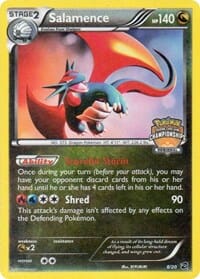 Salamence (8/20) (Regional Championship Promo) [Black & White: Dragon Vault] Pokemon Single Pokémon  | Multizone: Comics And Games