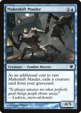 Makeshift Mauler [Innistrad] MTG Single Magic: The Gathering  | Multizone: Comics And Games