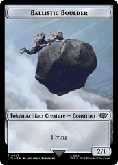 Ballistic Boulder // Food (0024) Double-Sided Token (Surge Foil) [The Lord of the Rings: Tales of Middle-Earth Tokens] MTG Single Magic: The Gathering  | Multizone: Comics And Games