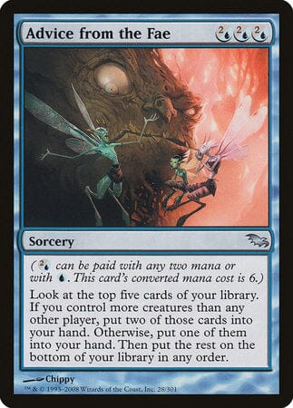 Advice from the Fae [Shadowmoor] MTG Single Magic: The Gathering  | Multizone: Comics And Games