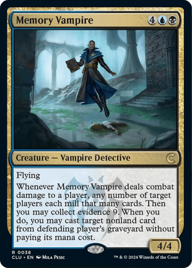 Memory Vampire [Ravnica: Clue Edition] MTG Single Magic: The Gathering  | Multizone: Comics And Games