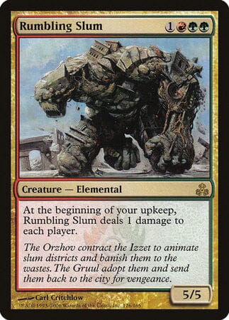 Rumbling Slum [Guildpact] MTG Single Magic: The Gathering  | Multizone: Comics And Games