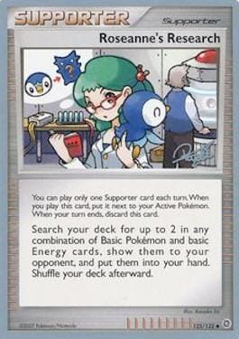 Roseanne's Research (125/132) (Bliss Control - Paul Atanassov) [World Championships 2008] Pokemon Single Pokémon  | Multizone: Comics And Games