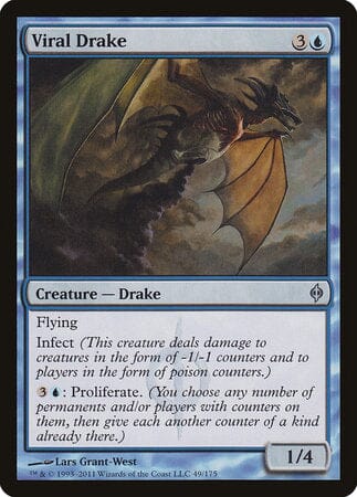 Viral Drake [New Phyrexia] MTG Single Magic: The Gathering  | Multizone: Comics And Games