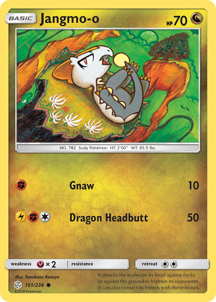 Jangmo-o (161/236) [Sun & Moon: Cosmic Eclipse] Pokemon Single Pokémon  | Multizone: Comics And Games