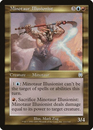 Minotaur Illusionist [Apocalypse] MTG Single Magic: The Gathering  | Multizone: Comics And Games