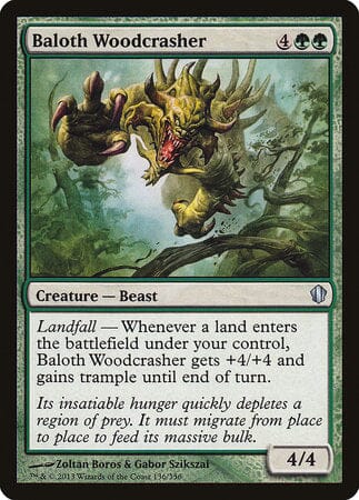 Baloth Woodcrasher [Commander 2013] MTG Single Magic: The Gathering  | Multizone: Comics And Games