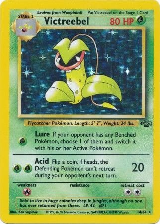 Victreebel (14/64) [Jungle Unlimited] Pokemon Single Pokémon  | Multizone: Comics And Games