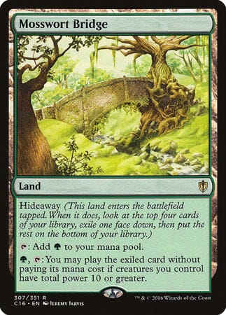 Mosswort Bridge [Commander 2016] MTG Single Magic: The Gathering  | Multizone: Comics And Games