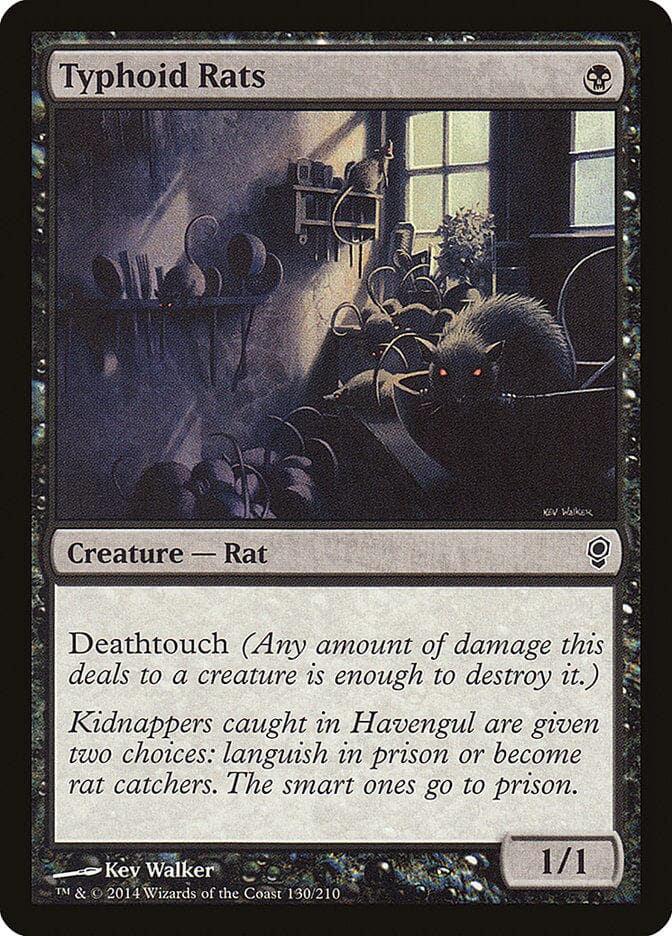 Typhoid Rats [Conspiracy] MTG Single Magic: The Gathering  | Multizone: Comics And Games