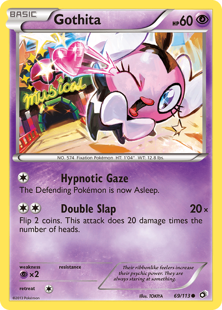 Gothita (69/113) [Black & White: Legendary Treasures] Pokemon Single Pokémon  | Multizone: Comics And Games