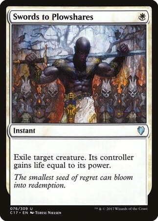 Swords to Plowshares [Commander 2017] MTG Single Magic: The Gathering  | Multizone: Comics And Games