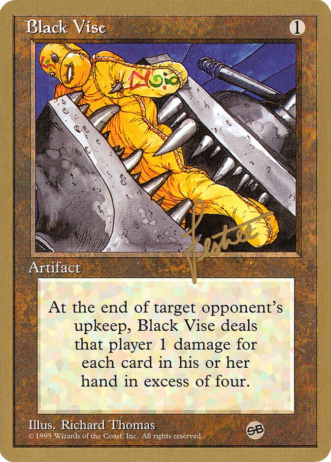 Black Vise (Bertrand Lestree) (SB) [Pro Tour Collector Set] MTG Single Magic: The Gathering  | Multizone: Comics And Games