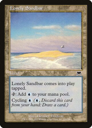 Lonely Sandbar [Onslaught] MTG Single Magic: The Gathering  | Multizone: Comics And Games