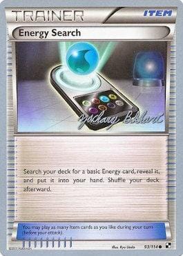 Energy Search (93/114) (CMT - Zachary Bokhari) [World Championships 2012] Pokemon Single Pokémon  | Multizone: Comics And Games