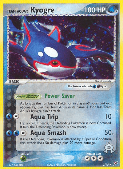 Team Aqua's Kyogre (3/95) [EX: Team Magma vs Team Aqua] Pokemon Single Pokémon  | Multizone: Comics And Games