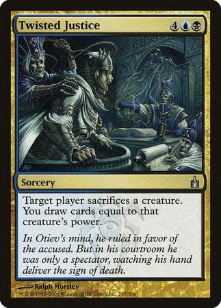 Twisted Justice [Ravnica: City of Guilds] MTG Single Magic: The Gathering  | Multizone: Comics And Games