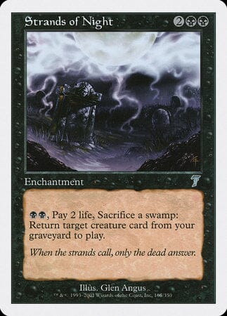 Strands of Night [Seventh Edition] MTG Single Magic: The Gathering  | Multizone: Comics And Games