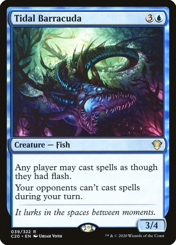 Tidal Barracuda [Commander 2020] MTG Single Magic: The Gathering  | Multizone: Comics And Games