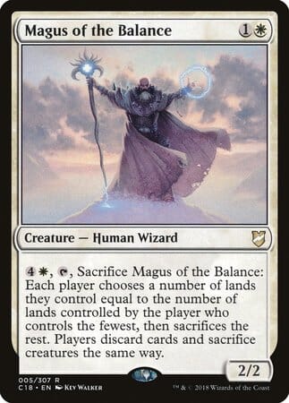 Magus of the Balance [Commander 2018] MTG Single Magic: The Gathering  | Multizone: Comics And Games