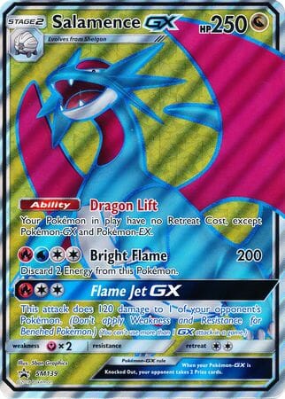 Salamence GX (SM139) (Jumbo Card) [Sun & Moon: Black Star Promos] Pokemon Single Pokémon  | Multizone: Comics And Games
