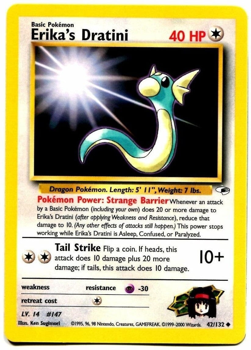 Erika's Dratini (42/132) [Gym Heroes Unlimited] Pokemon Single Pokémon  | Multizone: Comics And Games