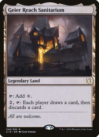 Geier Reach Sanitarium [Commander 2019] MTG Single Magic: The Gathering  | Multizone: Comics And Games