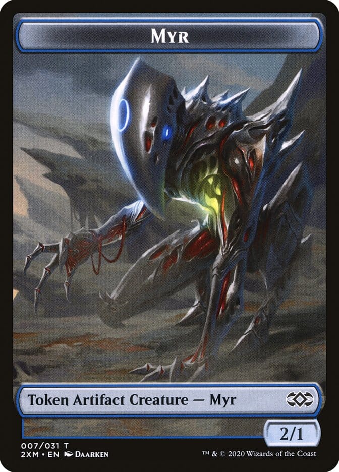 Myr (007/031) [Double Masters Tokens] MTG Single Magic: The Gathering  | Multizone: Comics And Games