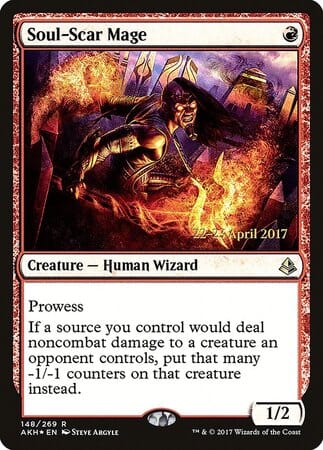 Soul-Scar Mage [Amonkhet Promos] MTG Single Magic: The Gathering  | Multizone: Comics And Games