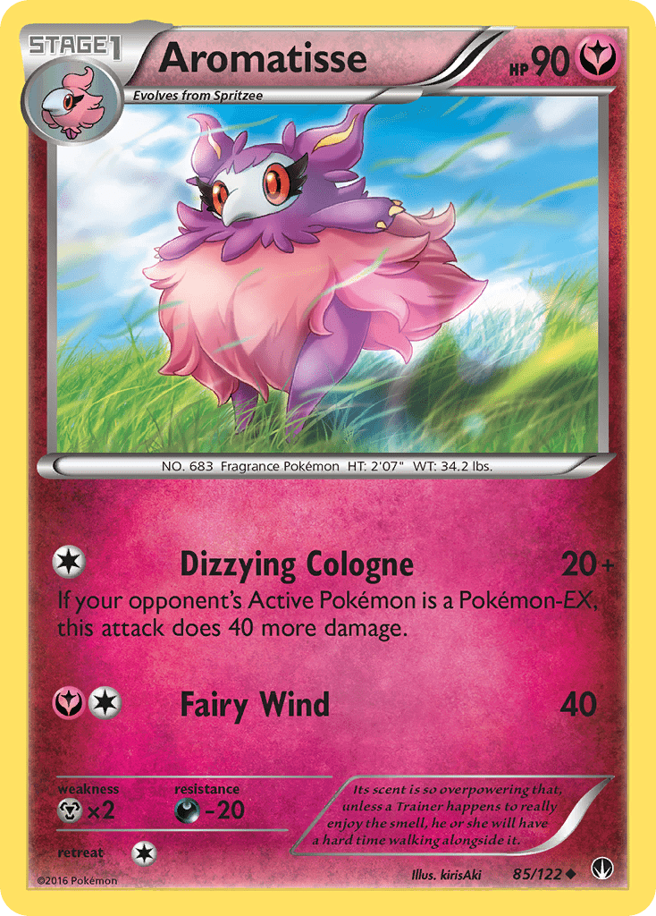 Aromatisse (85/122) [XY: BREAKpoint] Pokemon Single Pokémon  | Multizone: Comics And Games
