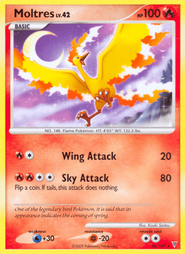 Moltres (36/147) [Platinum: Supreme Victors] Pokemon Single Pokémon  | Multizone: Comics And Games