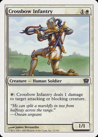Crossbow Infantry [Ninth Edition] MTG Single Magic: The Gathering  | Multizone: Comics And Games