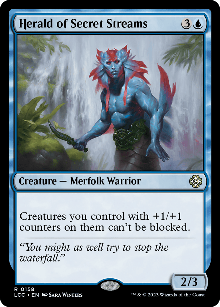 Herald of Secret Streams [The Lost Caverns of Ixalan Commander] MTG Single Magic: The Gathering  | Multizone: Comics And Games