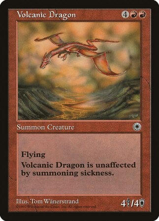 Volcanic Dragon [Portal] MTG Single Magic: The Gathering  | Multizone: Comics And Games