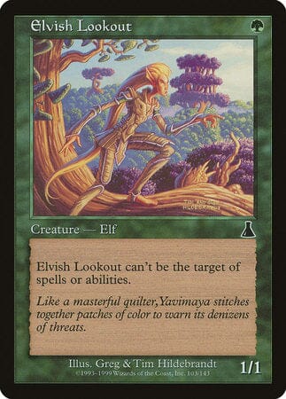 Elvish Lookout [Urza's Destiny] MTG Single Magic: The Gathering  | Multizone: Comics And Games