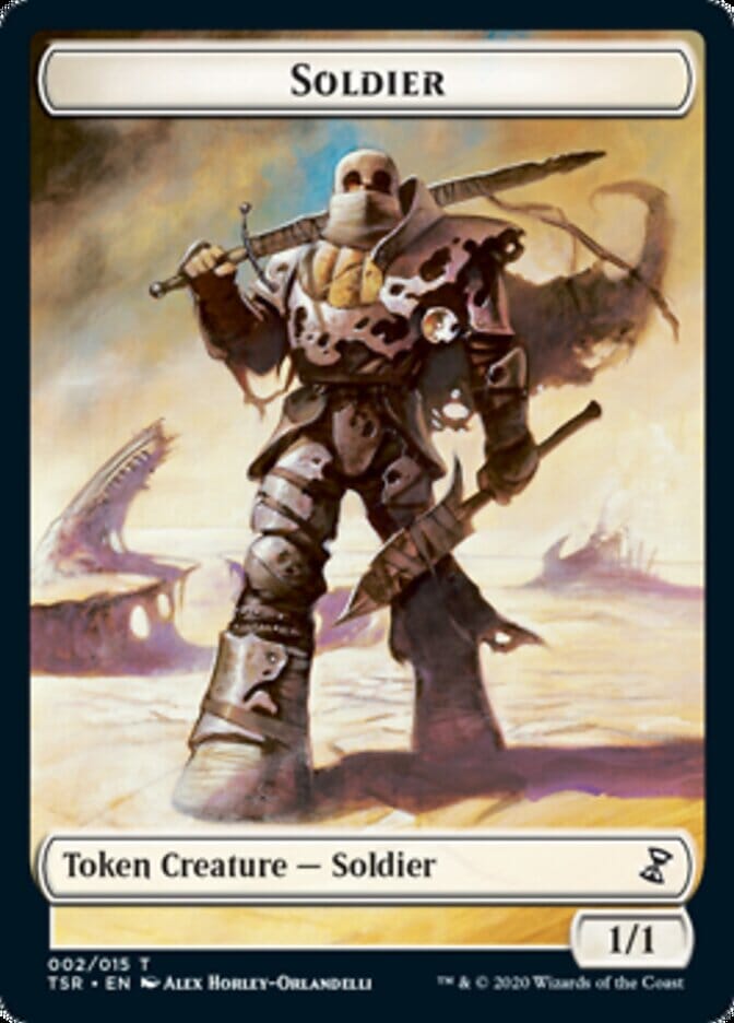Soldier [Time Spiral Remastered Tokens] MTG Single Magic: The Gathering  | Multizone: Comics And Games