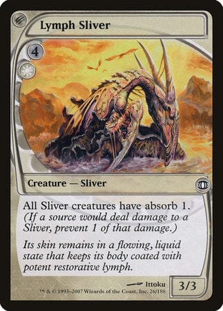 Lymph Sliver [Future Sight] MTG Single Magic: The Gathering  | Multizone: Comics And Games