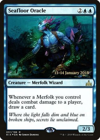 Seafloor Oracle [Rivals of Ixalan Promos] MTG Single Magic: The Gathering  | Multizone: Comics And Games